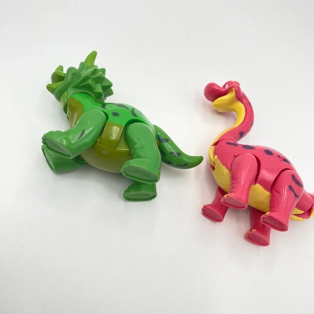 Downtown Disney Cafe T-Rex‎ Dinosaur Toys Figures 2017 lot of 2 TREX Cake Topper